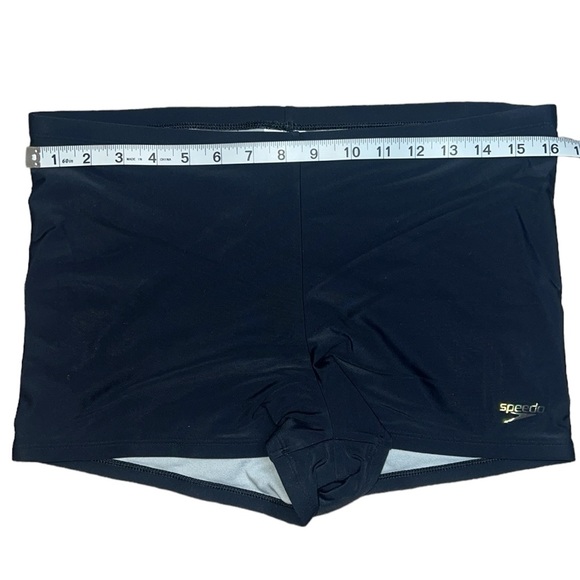 {NWT Speedo Black Swim Shorts Medium Large X-Large} - Picture 7 of 10